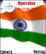 Animated Indian Flag