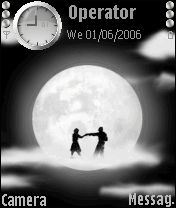 animated dance on the moon
