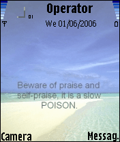 Warning