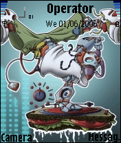 30 Robot Breakdancing on a Sandwich