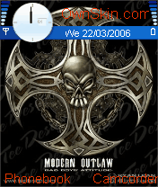 Modern Outlaw MalteseSkull1