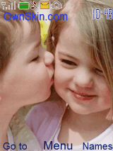 cute kiss