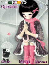 rainy girl