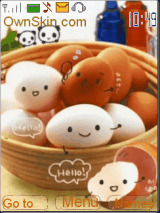 animated eggs cute kawaii brown