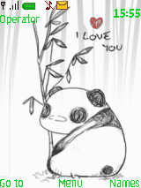 cute panda