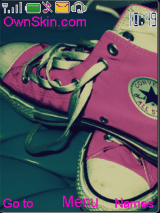 Pink converse
