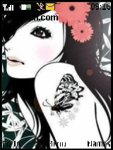 国画非主流女孩