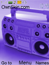 purple radio