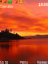 Sunset and sunrise