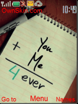 YOU+ME=4REVER
