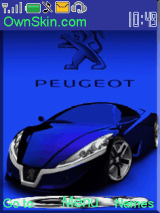 blue bmw animeted