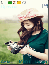 camera blue