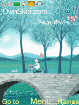 riding bicycle