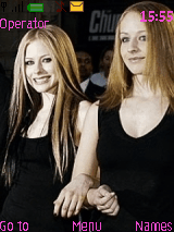 avril lavigne e sua sorella