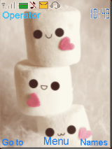 cute marshmallow