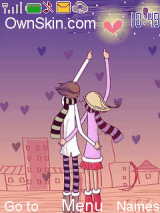 lovely couple romantic night
