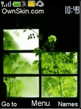 black green