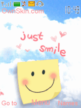 just smile
