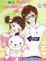 Sweet Green Couple