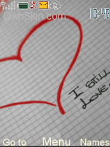 I love you...
