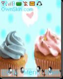 Cup Cake Blue