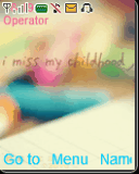 I miss my childhood