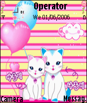 cute couple cat