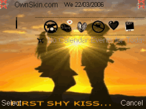 FIRST SHY KISS