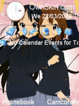 Yui and Mio-K-ON!
