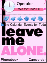 leave me alone