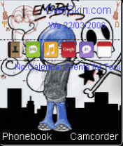 Emo cartoon