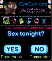 sex tonight?