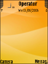 orange nokia theme