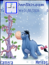 eeyore winter theme