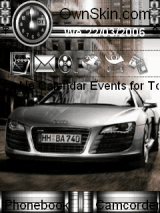 animated-silver audi-r8