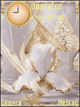 golden art butterfly