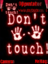 !don't touch