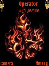 FIRE SKULLS