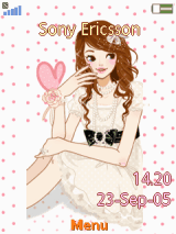 Pink Polkadot Girl