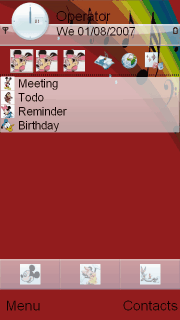 red on happy 