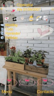 小晴天。花草