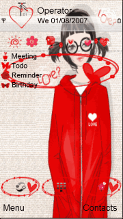 RED GLASSES GIRL