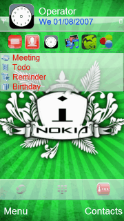 iphone theme in nokia