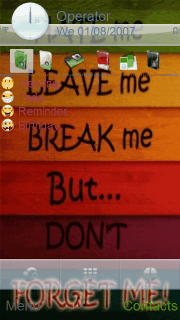 dont forget me