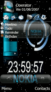 Nokia digital CLOCK