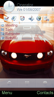 Fire RED FERRAI CAR