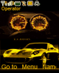 golden car theme