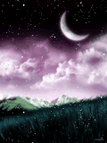 Animated Purple Sky