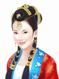 beautiful Chinese woman 