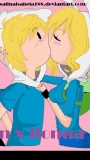 finn and fionna kiss1